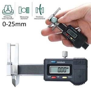 0-25mm Digital LCD Jewelry Caliper Measuring Tool For Pearl Diameter Thickness - Picture 1 of 10