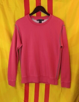 Sudadera Marc by Marc Jacobs Cuello Redondo Polvoriento Rojo Rosa Espalda Cremallera Bolsa 🔥🔥🔥 Foto 1 de 4