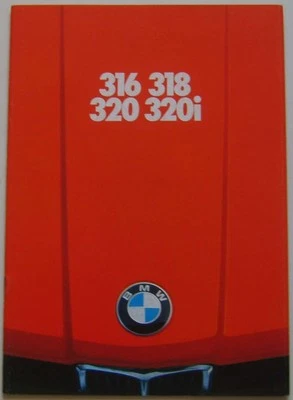 BMW 3 Series 316 318 320 320i E21 1976-77 Original UK Sales Brochure 711020120 - Image 1 of 2