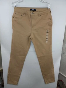Aero Women's sz 12 Regular High Rise Jegging (Khaki Tan) NEW - Picture 1 of 3