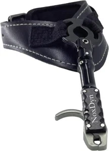 NoxDyn Archery Bow Release Aid Black for Compound Bow Buckle Strap (One Size) - Picture 1 of 3