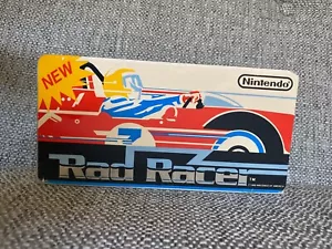 Rad Racer Topper Nintendo Playchoice 10 Backed with Stand - Picture 1 of 2