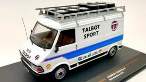 Ixo Model CITROEN C 35 TALBOT SPORT 1981 ASSISTANCE W/ROOF RACK AND WHEELS 1:43 - Foto 1 di 1