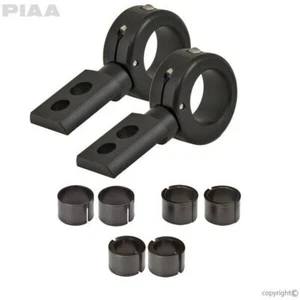 PIAA 1 3/4" Universal Black L- Bracket Mounting Kit | 74117 - Picture 1 of 2
