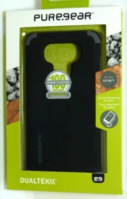 PureGear DualTek Extreme Shock Case for LG G6 - Black - Imagem 1 de 4