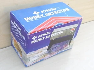 Dispositivo detector de papel moneda falso antiguo retro en caja nuevo sin probar no real - Imagen 1 de 10