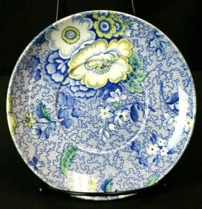 Spode Blue Chintz S3705 Platillo Único 5 3/4" Descontinuado Usado en Excelente Condición Hecho en Inglaterra - Imagen 1 de 4