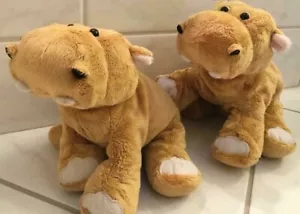 2 Webkinz Mud Hippos (HM384) - Picture 1 of 3