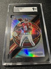 2022 Panini Select Draft Picks Bryce Young #SEBY Sensations Silver Prizm