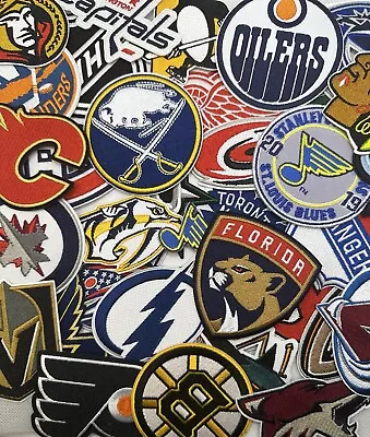 NHL Team Patches, Fully Embroidered, Choose your teams - Image 1 of 4