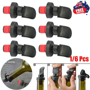 Wine Bottle Stopper Beers Cork Plug Bar Hand Press Sealing Stop Cap Seal Lid VN - Picture 1 of 16