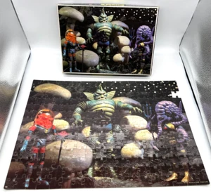 1977 Space Warriors Puzzle by Colorforms - Missing 1 piece - Aliens/Outer Space - Picture 1 of 7