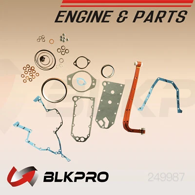 Lower Gasket Set Oil Pan crankshaft Seal for Cummins ISC ISL QSC 3800929 QSL - Image 1 of 3