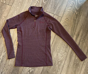 North Ridge zip top, size 6, technical, jacket, purple marl, designer, free p&p