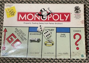 Vintage 1999 Monopoly Board Game with Money Bag Winning Token Sealed New - Picture 1 of 4