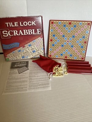 Tile Lock Scrabble Crossword Game - Image 1 of 4