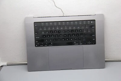 GRD B+  Genuine Apple MacBook Pro 16" M1 2021 A2485 Keyboard  Top Case Cover - Image 1 of 3