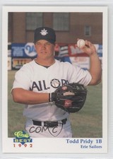 1992 Classic Best Erie Sailors Todd Pridy #20