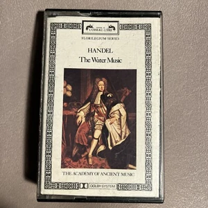 Handel - The Water Music - Academy of Ancient Music (1978) Cassette KDSLC 543 - Picture 1 of 6