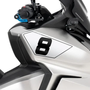 BARRACUDA KIT COPPIA TABELLA PORTANUMERO DESTRO+SINISTRO HONDA FORZA 750 2021 - Foto 1 di 1