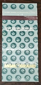MGM Grand Las Vegas Nevada "Matchcover" - Picture 1 of 2
