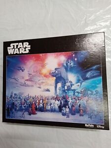 BUFFALO GAMES & PUZZLES Star Wars 2,000 Piece Puzzle (PUZZLE DIAGRAM INCLUDED)