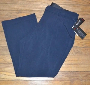 Briggs Perfect Waistband Curvy Fit Dark Navy Blue Career Pants Size 16WS - Picture 1 of 5