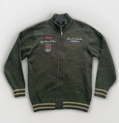 Paul & Shark Vintage Yachting Men full-zip cardigan sweater with embroidery XXL - Image 1 of 4