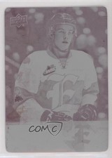 2018-19 Upper Deck CHL Printing Plate Magenta 1/1 Riley Sutter #40