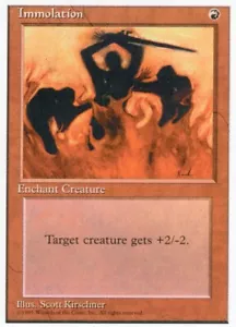 2X IMMOLATION RED 4TH FOUR EDITION MTG MAGIC NM X2 (yourdeckbuilder) - Bild 1 von 1