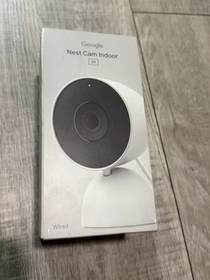 Google - Nest Cam Indoor (wired, 3rd gen) - Latest Model - 2K Video and Gemin... - Image 1 of 2