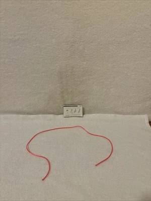 Auténtico Brazalete Cartier Rosa Caliente Cuerda Cuerda Repuesto Love Trinity 60cm Foto 1 de 4