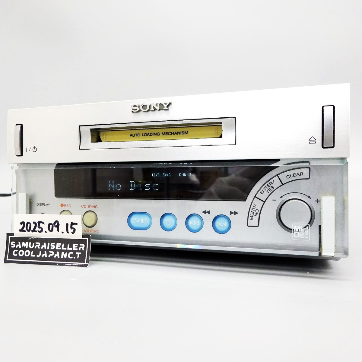 SONY MDS-SD1 ミニディスクデッキ SONY MDS-SD1 Minidisc MD Deck Player Recorder Audio Japan Used | eBay