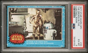 1977 O-PEE-CHEE OPC STAR WARS #33 ARTOO-DETOO R2-D2 & C-3PO PSA 6 EX-MINT RARE!! - Picture 1 of 2