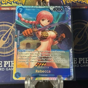 One Piece ❗️Rebecca OP10-058 Royal Blood Foil - Picture 1 of 3