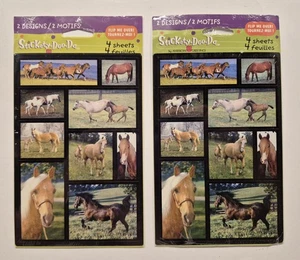 Vintage Stickety Doo Da Horse Stickers 4 Sheets American Greetings Collectible - Picture 1 of 3