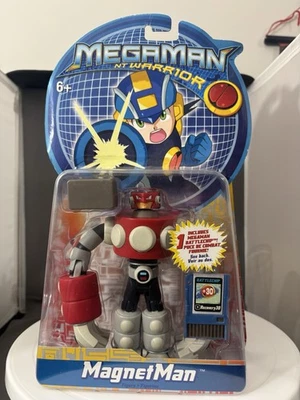 Figura de acción MegaMan NT Warrior MagnetMan Mattel 2003 Foto 1 de 3