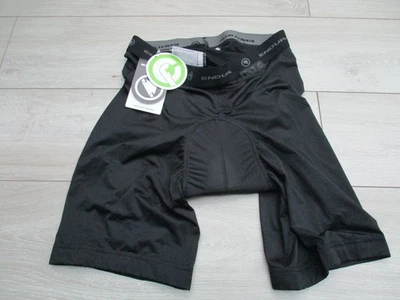 Endura Padded Cycling Shorts Mesh Liner Click Fast Black Clickfast XL NEW BNWT - Image 1 of 4