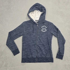 Chaqueta con Capucha Seattle Seahawks Mujer Pequeña Azul Cremallera Completa Equipo NFL Ropa Azul - Imagen 1 de 17