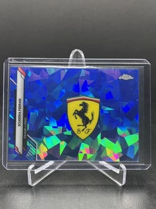2020 Topps Chrome Sapphire Formula 1 F1 Ferrari Team Logo #113 (A) - Bild 1 von 2