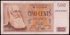 Belgium 500 Francs 1953 - P-130 (N2306) - BA-Mc