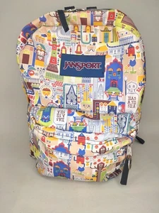 Zaino JanSport vintage made in USA borsa scuola campeggio escursionismo - Foto 1 di 7