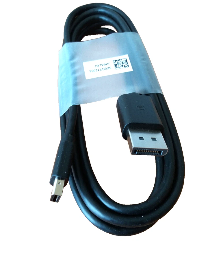 Mini DisplayPort to DisplayPort v1.2 Male to Male Cable - Image 1 of 2