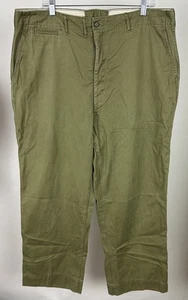 Pantalones chinos vintage Boy Scouts para hombre 39 39x29 REALES AÑOS 50 60 verde oliva caquis - Imagen 1 de 16