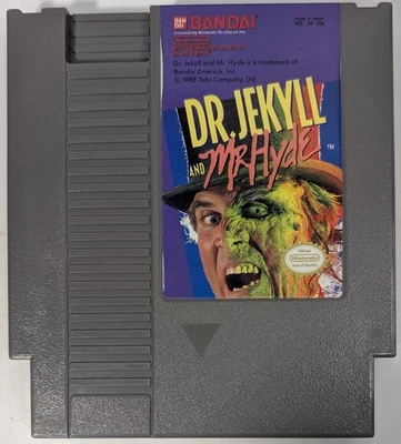 Dr. Jekyll and Mr. Hyde Nintendo Entertainment System NES Cleaned and Tested Wor - Image 1 of 4