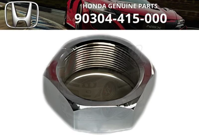 HONDA Genuine CB/VT600 STEERING STEM NUT CHROME 30MM HEX 90304-415-000 JAPAN - Изображение 1 из 4