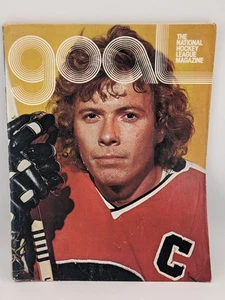 NHL Hockey Vintage Goal Magazine 1975 Bobby Clarke Philadelphia Flyers 50 años - Imagen 1 de 4