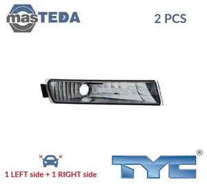 18-0520-01-2 INDICATOR LIGHT BLINKER LAMP PAIR TYC 2PCS NEW OE REPLACEMENT - Picture 1 of 5