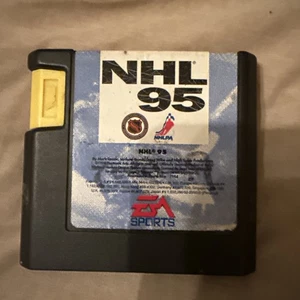 Sega Genesis NHL 1995 Game Cartridge Only UNTESTED - Picture 1 of 2