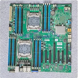 Una placa base de servidor X10DRH-ILN4 2011-pin V3/V4CPU X99 usada - Imagen 1 de 3